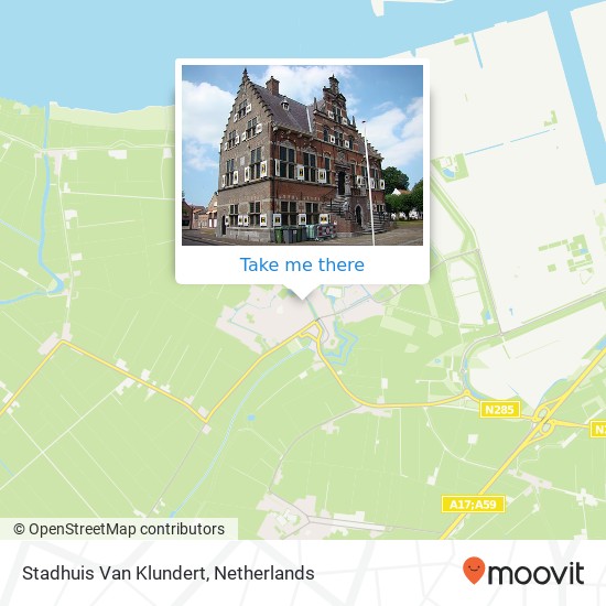 Stadhuis Van Klundert map