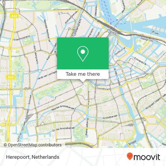 Herepoort map