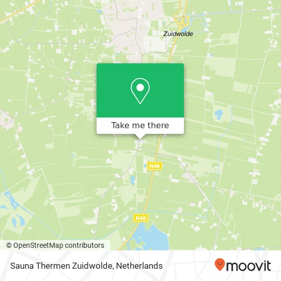 Sauna Thermen Zuidwolde map