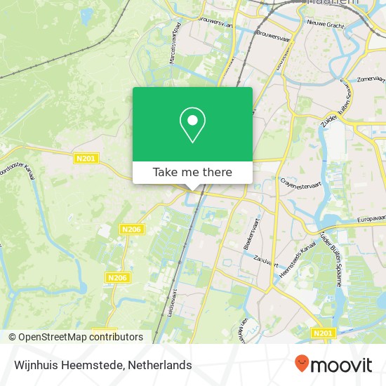 Wijnhuis Heemstede map