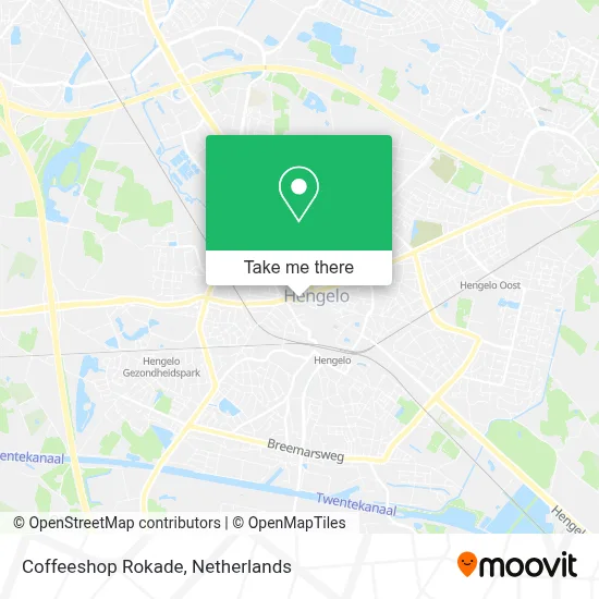 Coffeeshop Rokade map