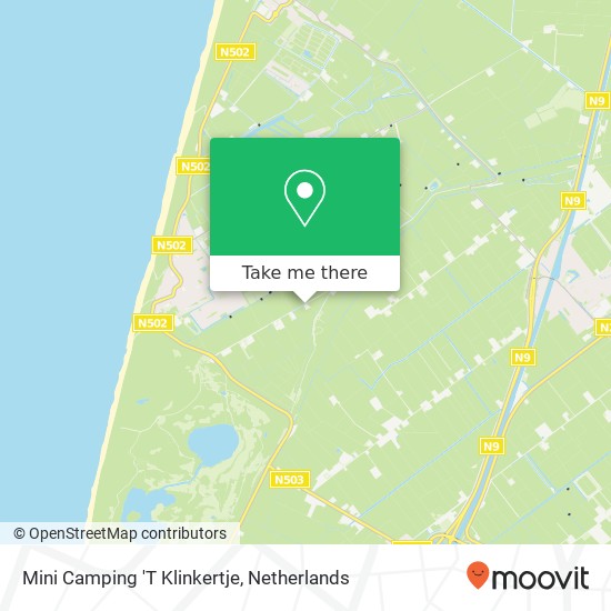 Mini Camping 'T Klinkertje map