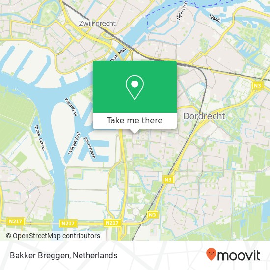 Bakker Breggen map