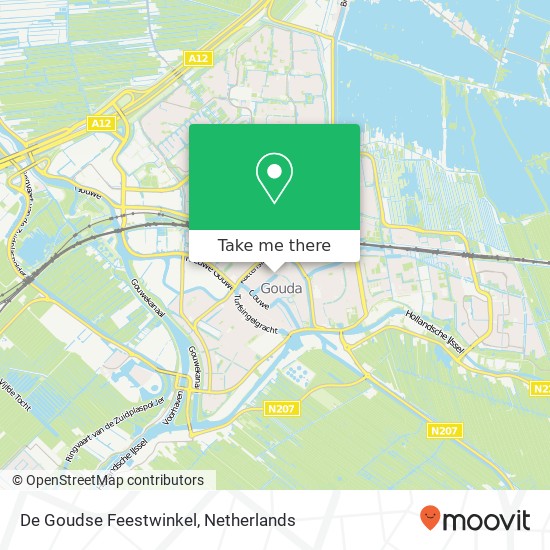 De Goudse Feestwinkel map