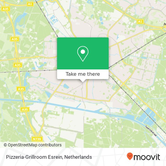 Pizzeria-Grillroom Esrein map