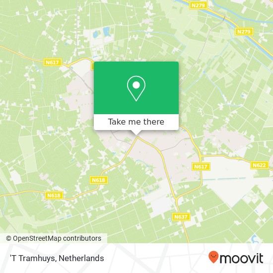 'T Tramhuys map