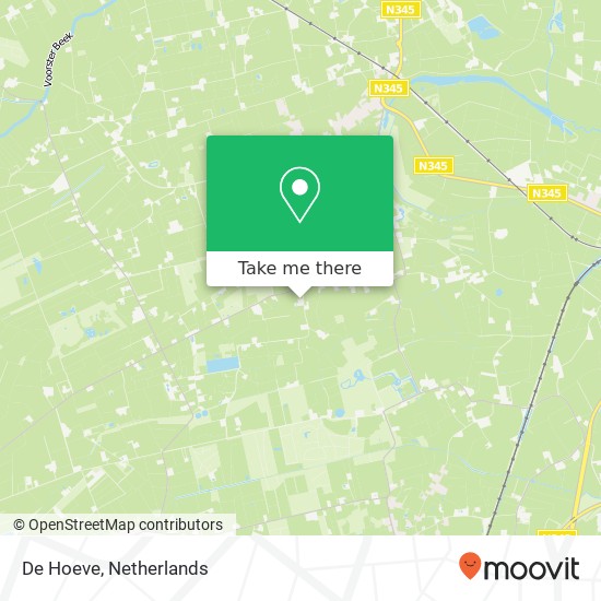 De Hoeve map