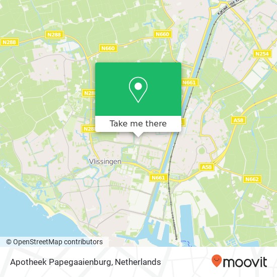 Apotheek Papegaaienburg Karte