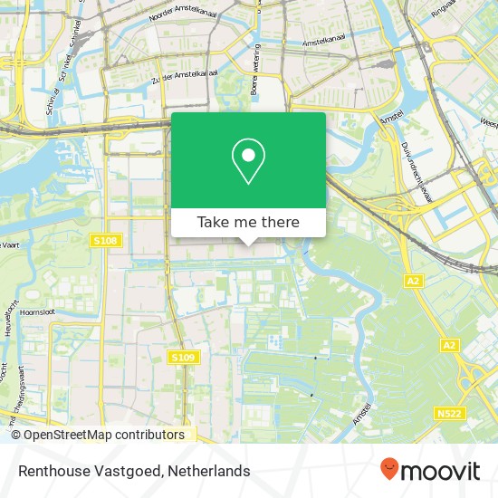 Renthouse Vastgoed map