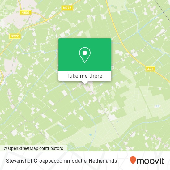Stevenshof Groepsaccommodatie map