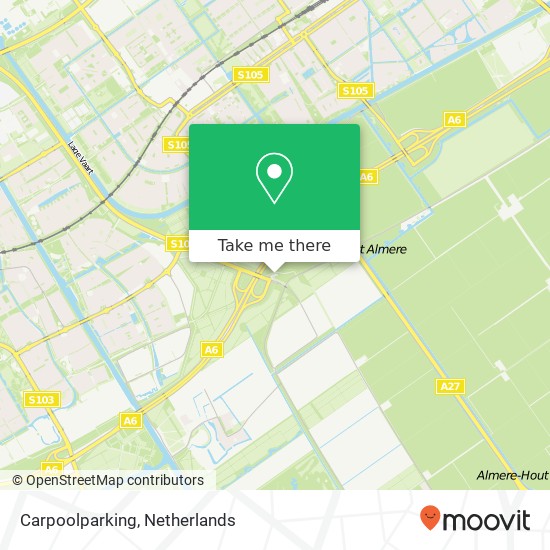 Carpoolparking map