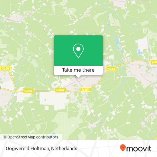 Oogwereld Holtman map