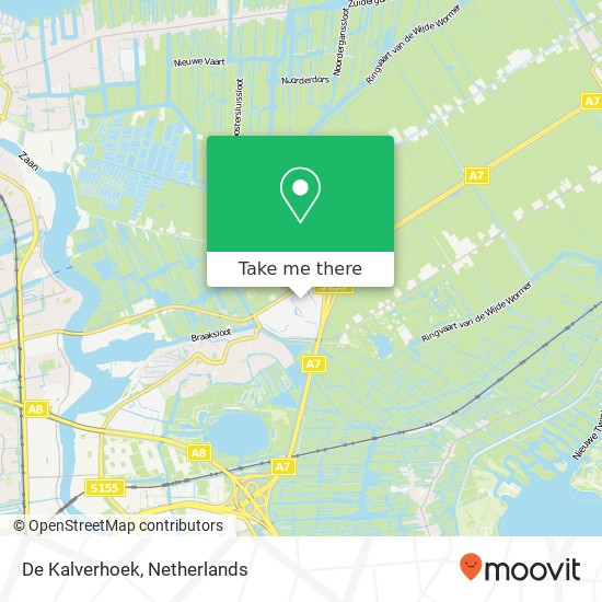 De Kalverhoek map