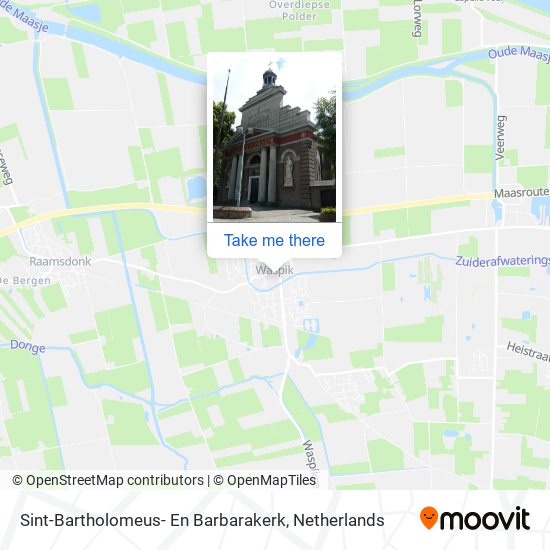 Sint-Bartholomeus- En Barbarakerk Karte