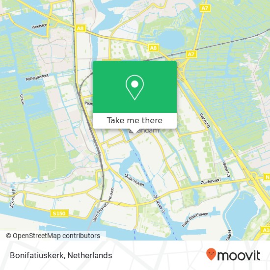 Bonifatiuskerk map
