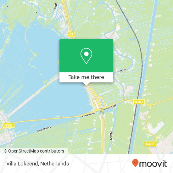 Villa Lokeend map