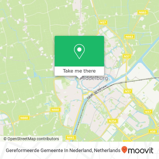 Gereformeerde Gemeente In Nederland Karte