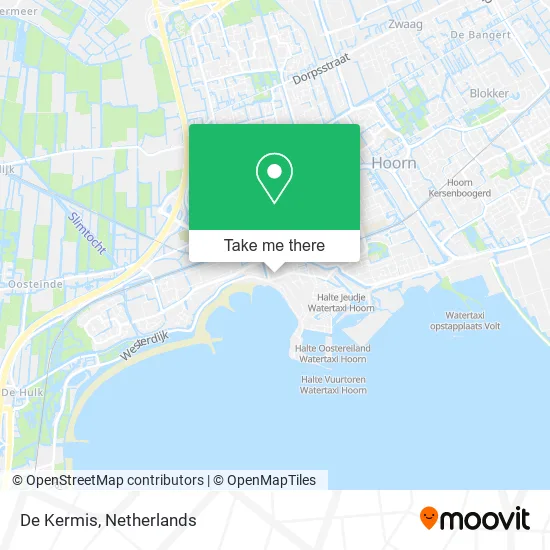 De Kermis map