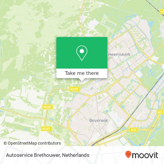 Autoservice Brethouwer Karte