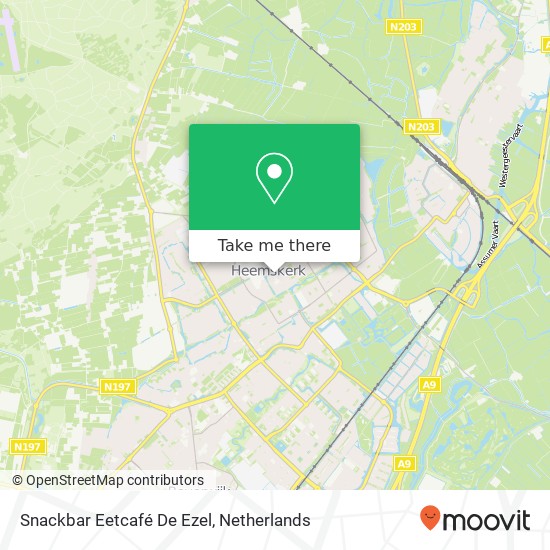 Snackbar Eetcafé De Ezel map