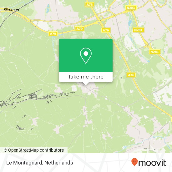 Le Montagnard map