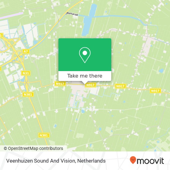 Veenhuizen Sound And Vision Karte