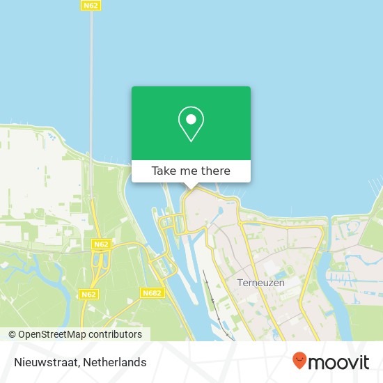 Nieuwstraat map