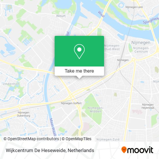 Wijkcentrum De Heseweide Karte