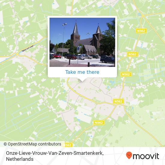 Onze-Lieve-Vrouw-Van-Zeven-Smartenkerk Karte