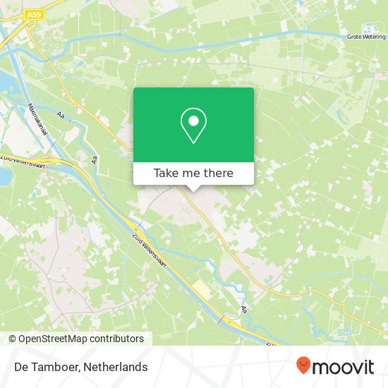 De Tamboer map