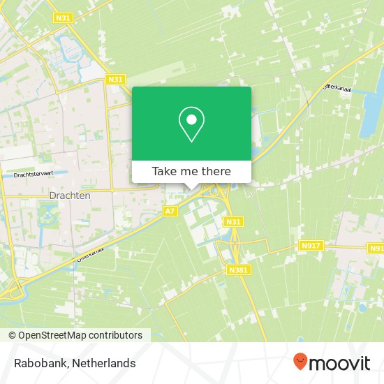 Rabobank map