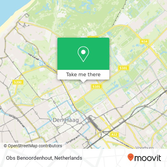 Obs Benoordenhout map