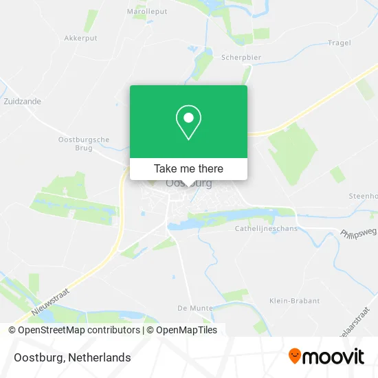 Oostburg map