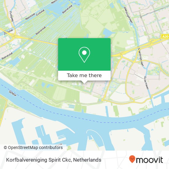 Korfbalvereniging Spirit Ckc map