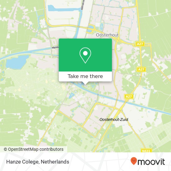 Hanze Colege map