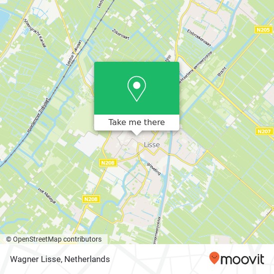 Wagner Lisse map