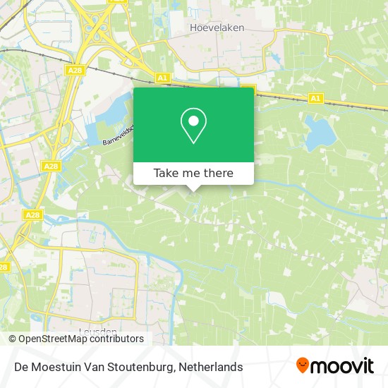 De Moestuin Van Stoutenburg map