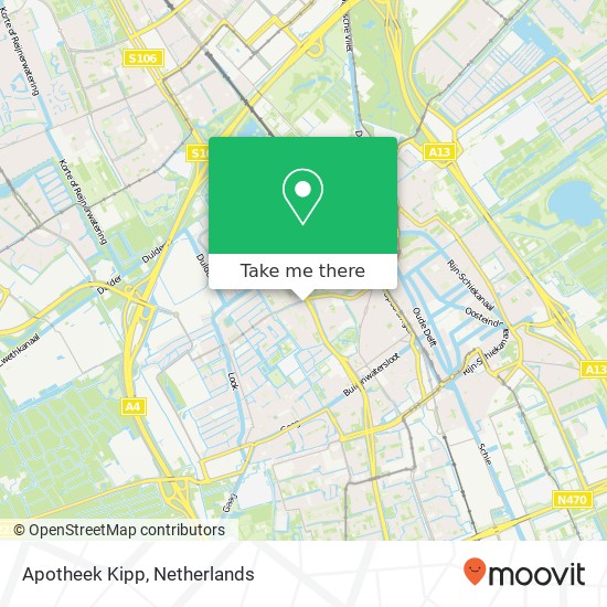 Apotheek Kipp map