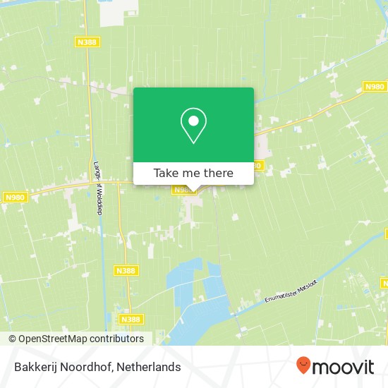Bakkerij Noordhof map