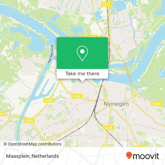 Maasplein map