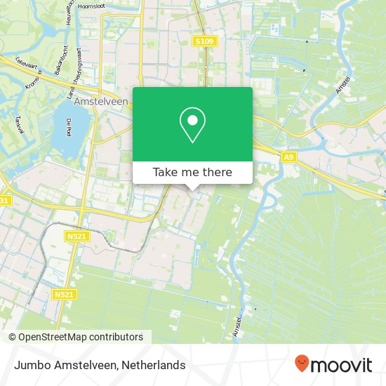 Jumbo Amstelveen map