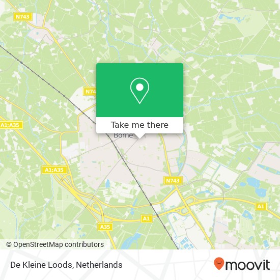 De Kleine Loods map