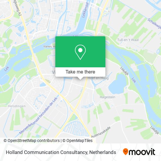 Holland Communication Consultancy map