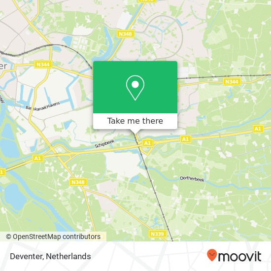 Deventer map