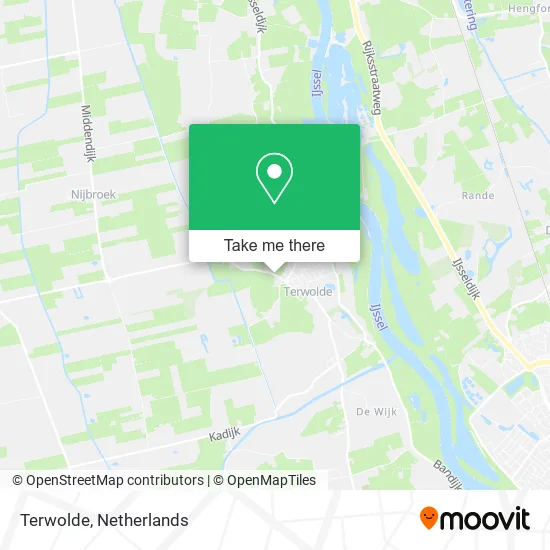 Terwolde map