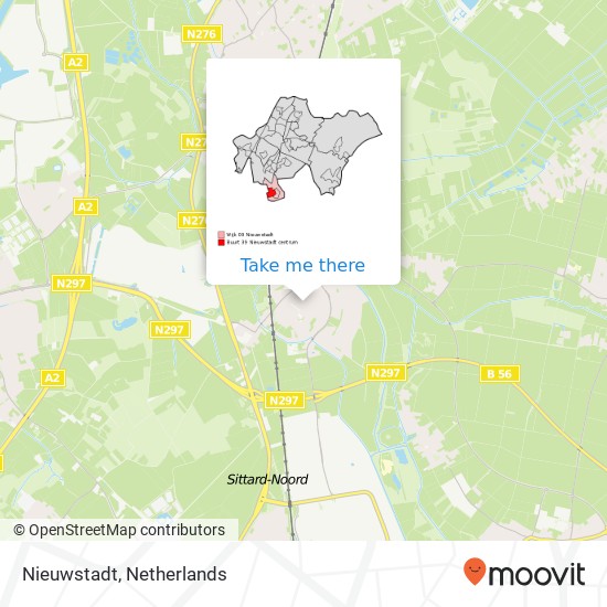 Nieuwstadt Karte