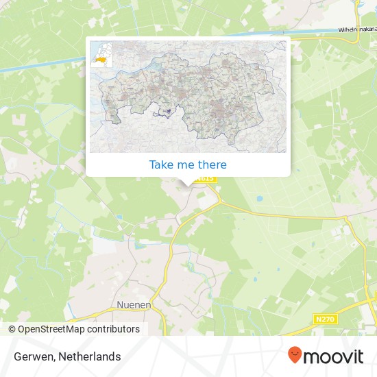 Gerwen map