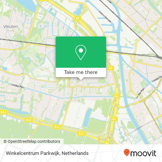 Winkelcentrum Parkwijk Karte