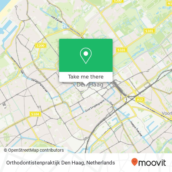 Orthodontistenpraktijk Den Haag Karte