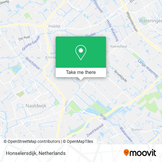 Honselersdijk map